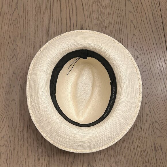 Eclectic Array "Falcon" fedora panama style hat - Picture 5 of 9